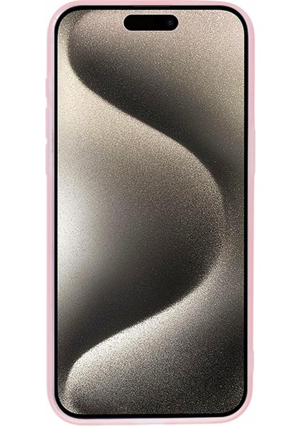 Dksm Serisi iPhone 15 Pro Max Kılıf Elektrokaplama Kamera Çerçevesi Tpu Telefon Kılıfı-Şeffaf Pembe (Yurt Dışından) indirimleri
