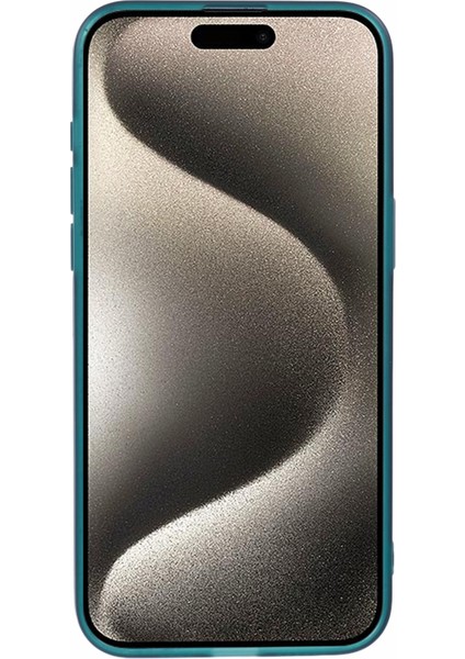 Dksm Serisi iPhone 15 Pro Max Kılıf Elektrokaplama Kamera Çerçevesi Tpu Telefon Kılıfı-Şeffaf Ordu Yeşili (Yurt Dışından) indirimleri
