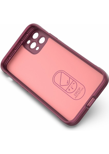 iPhone 11 Pro Kılıf Tpu Dayanıklı Darbeye Dayanıklı Koruyucu Telefon Kılıfı-Şarap Kırmızısı (Yurt Dışından) fiyatları