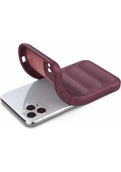 iPhone 11 Pro Kılıf Tpu Dayanıklı Darbeye Dayanıklı Koruyucu Telefon Kılıfı-Şarap Kırmızısı (Yurt Dışından) modelleri