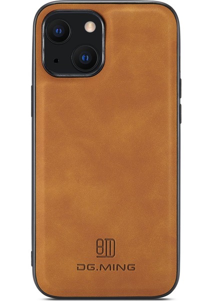 Dg.mıng M2 Serisi iPhone 14 Plus 6.7 Inç Düşmeye Karşı Tam Koruma Manyetik Emilim Ayaklı Tasarım Cep Telefonu Kılıfı Çıkarılabilir Cüzdanlı-Kahverengi (Yurt Dışından) indirimleri