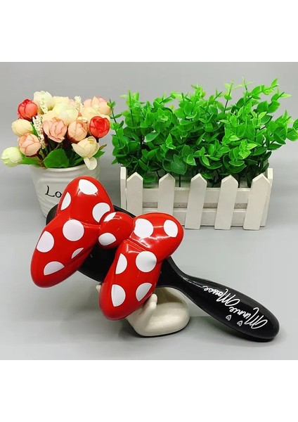 Disney Mickey Mouse Elastik Tarak Minnie Bowknot Çocuk Tomberi 3D Hava Yastığı Saç Bakım Karakollar Makyaj Çocuk Ürünleri Renk: Bowknot (Yurt Dışından)