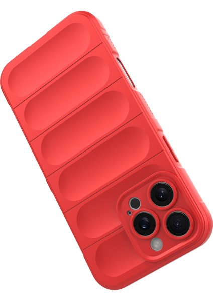 iPhone 16 Pro Kılıfı Için Düşmeye Karşı Tpu Telefon Kılıfı Hassas Lens Koruması-Kırmızı (Yurt Dışından) fırsatları