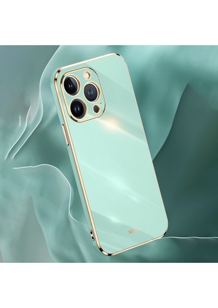 Xınlı iPhone 16 Pro Kılıf Tpu Telefon Kılıfı Galvanik Çerçeveli-Kırmızı (Yurt Dışından) fiyatları