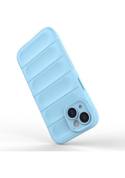iPhone 15 Plus Için Sağlam Telefon Arka Kapağı Toz Geçirmez Tpu Kılıf Düşmeye Karşı Telefon Kabuğu-Bebek Mavisi (Yurt Dışından) modelleri