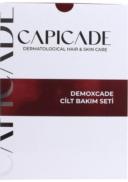 Demoxcade Vücut Şampuanı 220 ml Capicade Demoxcade Vücut Losyonu 220 ml Set fırsatları