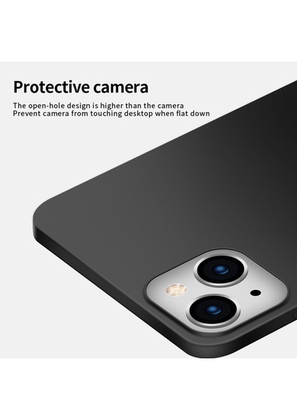 Mofı Jk Pc ​​serisi-1 iPhone 15 Mat Pc Telefon Kılıfı Toz Geçirmez Cep Telefonu Kılıfı-Siyah (Yurt Dışından) fırsatları