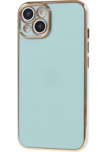 iPhone 15 Şok Emici Tpu Telefon Kılıfı 6d Elektrokaplama Parlak Koruyucu Kapak-Camgöbeği (Yurt Dışından) modelleri
