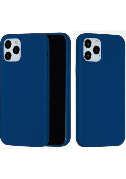 Çizilmeye Karşı Dayanıklı Sıvı Silikon Yumuşak Telefon Kılıfı Kabuğu iPhone 13 Pro 6.1 Inç-Mavi (Yurt Dışından) indirimleri