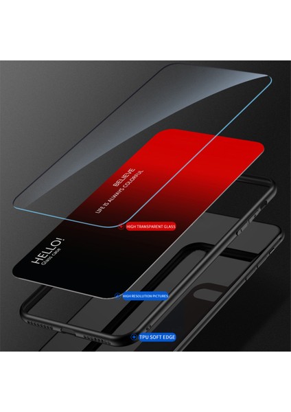 iPhone 16 Plus Kılıf Çizilmez Temperli Cam + Pc + Tpu Telefon Kılıfı - Degrade Gül (Yurt Dışından) fiyatları