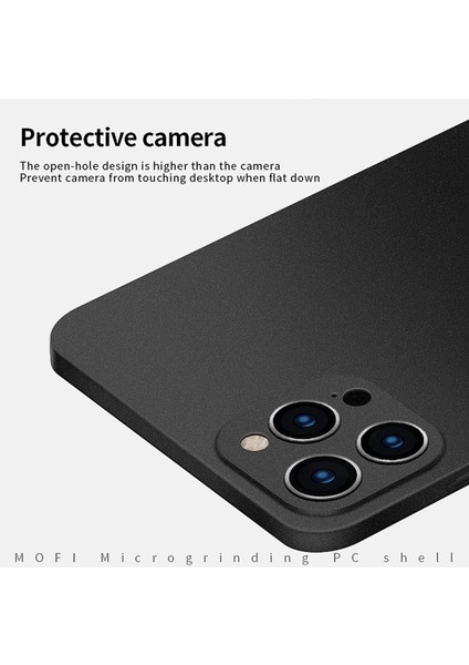 Mofı Shield Mat Serisi Düşmeye Dayanıklı Cep Telefonu Koruyucu Sert Pc Kılıfı iPhone 13 Pro 6.1 Inç-Gri (Yurt Dışından) modelleri