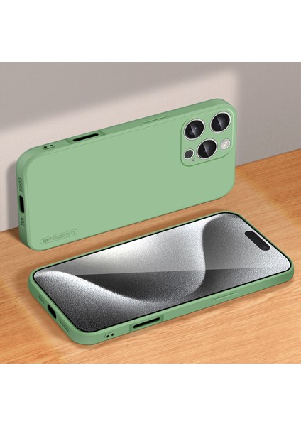 Pınwuyo Jk Touching Serisi iPhone 16 Pro Kılıfı Ipeksi Dokunuş Yumuşak Tpu Telefon Arka Kapağı-Matcha Yeşili (Yurt Dışından) indirimleri