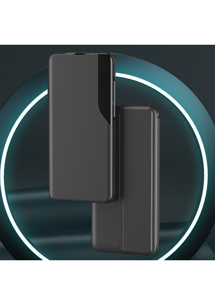 iPhone 16 Plus Kılıf Standı Tam Koruma Deri Telefon Kılıfı-Mor (Yurt Dışından) fiyatları