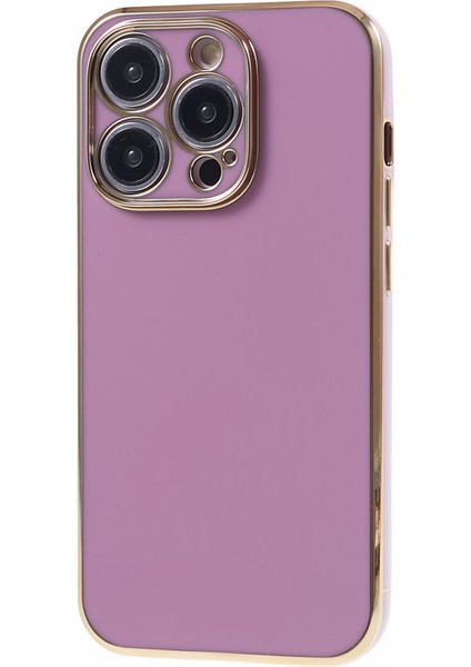 iPhone 12 Pro Max Kılıf Parlak Tpu Telefon Kılıfı Hassas Kesikler 6d Elektrokaplama-Mor (Yurt Dışından) fiyatları