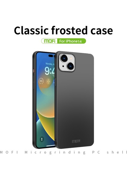 Mofı Jk Pc ​​serisi-1 iPhone 14 6.1 Inç Ince Mat Kılıf Sert Pc Düşmeye Lı Arka Kapak Kayışlı-Gül Altını (Yurt Dışından) fiyatları