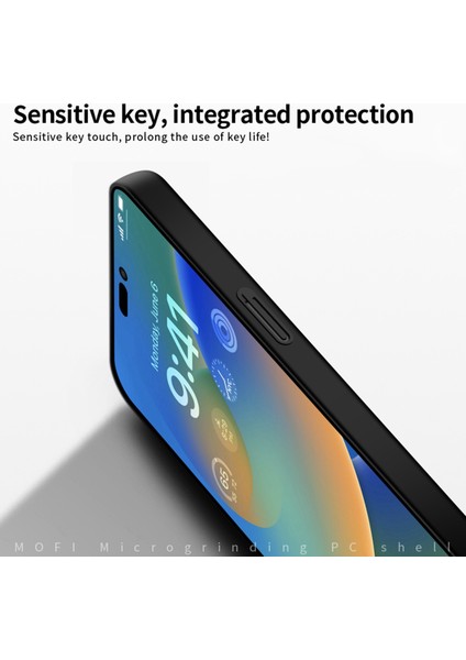 Mofı Jk Pc ​​serisi-1 iPhone 14 6.1 Inç Ince Mat Kılıf Sert Pc Düşmeye Lı Arka Kapak Kayışlı-Gül Altını (Yurt Dışından) modelleri