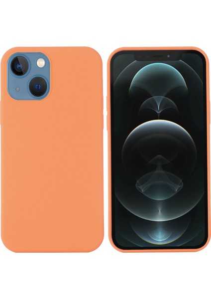 iPhone 13 Kılıfı Için Magsafe Sıvı Silikon Telefon Kılıfı ile Uyumlu-Turuncu (Yurt Dışından) fiyatları