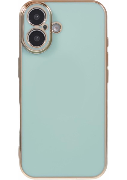 iPhone 16 Plus Kılıf Tpu Slim Fit Darbeye Dayanıklı Telefon Kılıfı 6d Elektrokaplama-Camgöbeği (Yurt Dışından) modelleri
