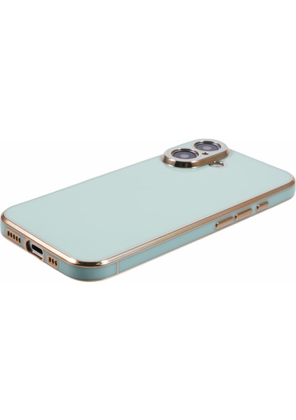 iPhone 16 Plus Kılıf Tpu Slim Fit Darbeye Dayanıklı Telefon Kılıfı 6d Elektrokaplama-Camgöbeği (Yurt Dışından) indirimleri