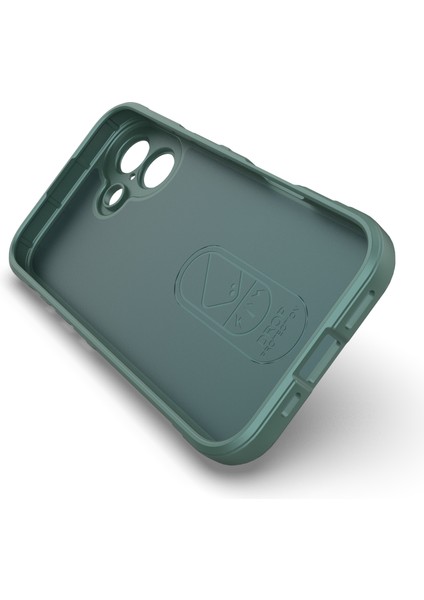 iPhone 16 Tpu Kılıf Çizilmeye Dayanıklı Sağlam Arka Yumuşak Telefon Kılıfı-Yeşil (Yurt Dışından) modelleri