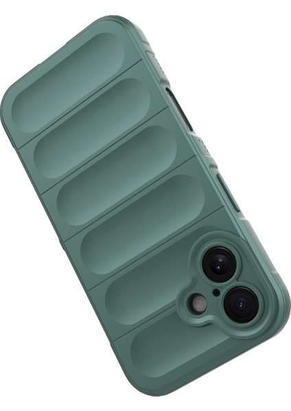 iPhone 16 Tpu Kılıf Çizilmeye Dayanıklı Sağlam Arka Yumuşak Telefon Kılıfı-Yeşil (Yurt Dışından) fırsatları
