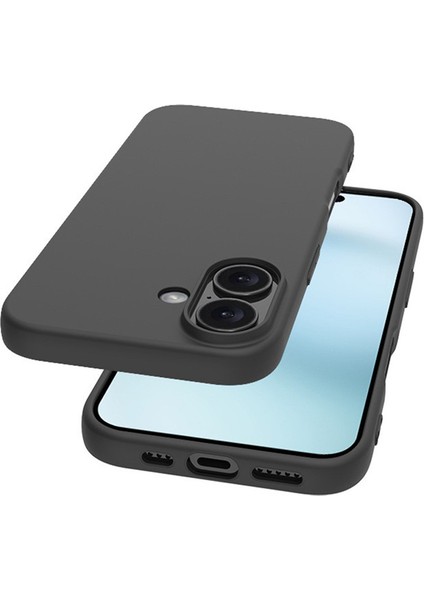 Wanlonfeng Ms Serisi iPhone 16 Plus Tpu Kılıf Mat Kapak Ekran Filmi (Büyük Lens Deliği) (Yurt Dışından) fırsatları