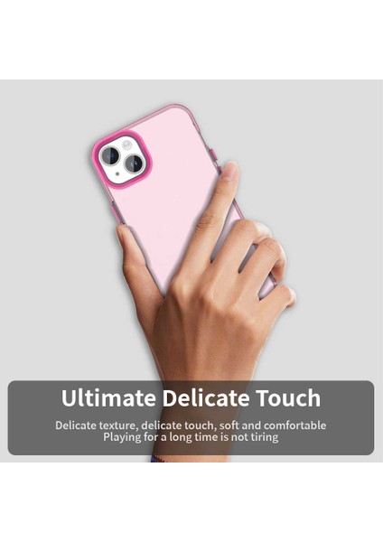 iPhone 15 Plus/14 Plus Kılıf Pc+Tpu+Pet Mat Düşmeye Karşı Dayanıklı Telefon Arka Kapağı-Kırmızı (Yurt Dışından) indirimleri