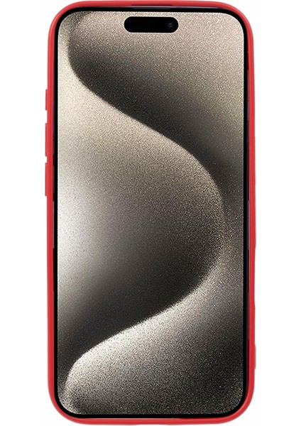iPhone 16 Plus Kılıf Yumuşak Elyaf Astar Tpu Telefon Kılıfı Kamera Lens Koruması-Kırmızı (Yurt Dışından) fiyatları