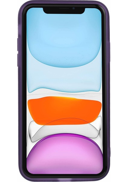 Dksm Serisi iPhone 11 Kılıfı Elektrokaplama Kamera Çerçevesi Tpu Telefon Kılıfı-Şeffaf Mor (Yurt Dışından) fiyatları