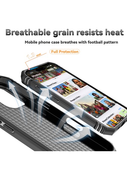 iPhone 16 Kılıf Halka Tutucu Kickstand Camshield Pc+Tpu Telefon Kılıfı-Siyah (Yurt Dışından) fırsatları