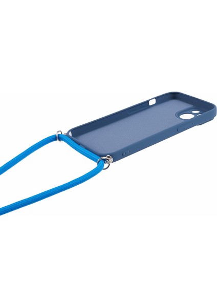 iPhone 15 Tpu Telefon Kılıfı Fiber Astarlı Ka Kaplama Uzun Askılı-Safir (Yurt Dışından) fırsatları