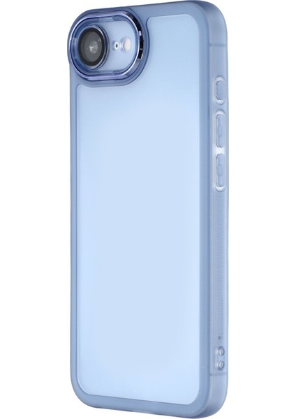 iPhone 16E Kılıfı Elektrokaplama Kamera Çerçevesi Tpu Telefon Kılıfı-Şeffaf Mavi (Yurt Dışından) fırsatları
