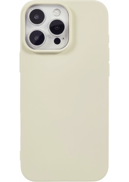 iPhone 16 Pro Kılıf Yumuşak Tpu Fiber Astar Koruyucu Telefon Kılıfı-Beyaz (Yurt Dışından) modelleri