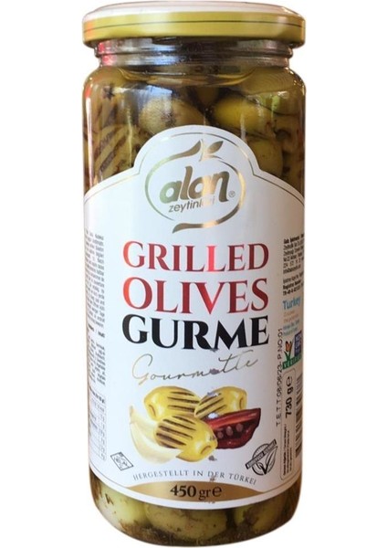 Izgara Yeşil Zeytin 450 gr