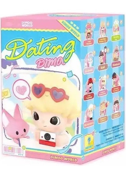 Dimoo Tarih Günü Koleksiyonu Elde Popmart Pop Mart Modaya Göre Oyuncaklar Yaratıcı Ler Koleksiyon Süsleri Günü Saklığı: 1 Adet (Yurt Dışından)