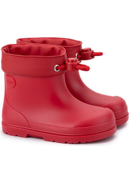 Igor Mendi Kırmızı Su Geçirmez Çocuk Yağmur Çizmesi fiyatları