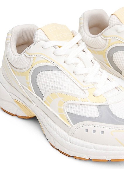 Logolu Kalın Tabanlı Sneaker Ayakkabı Bayan Ayakkabı EN0EN02745 Zgb fırsatları