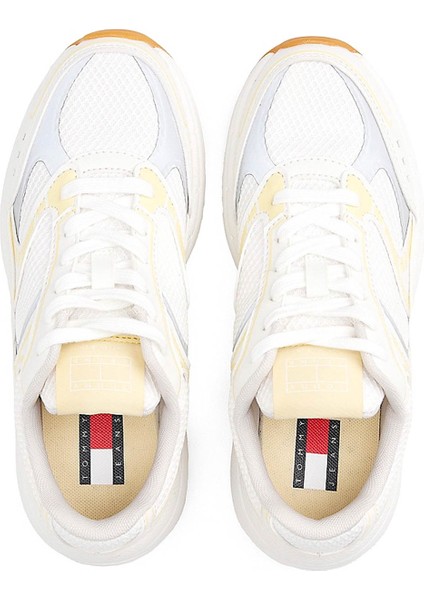 Logolu Kalın Tabanlı Sneaker Ayakkabı Bayan Ayakkabı EN0EN02745 Zgb