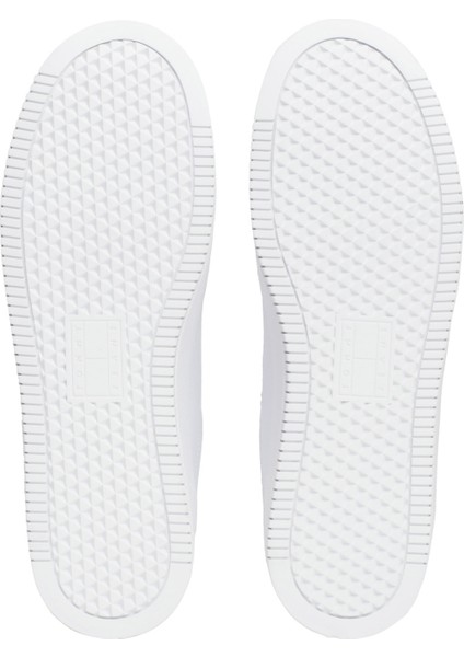 TJW FLATFORM ESS Beyaz Kadın High Sneaker