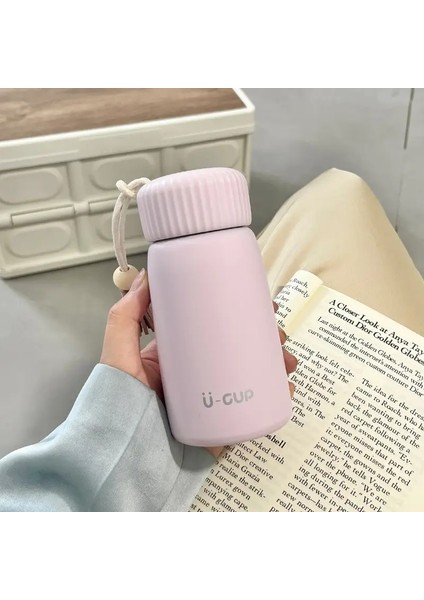 Yalıtımlı Fincan, Yüksek Güzellik Mini Sevimli Yeni Su Fincanı, Öğrenci Taşınabilir, Kompakt ve Basit Fincan Kapasitesi: 250ML/ Açık Pembe (Yurt Dışından)