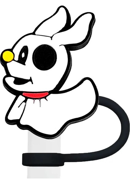 Kabus Noel Silikon Saman Kapak Kapağı 10MM Içecek Saman Tapası Yeniden Kullanılabilir Sıçrama Kanıtı Içme Fit Kupa Saman Kapağı Cazibesi Renk: 5 (Yurt Dışından)