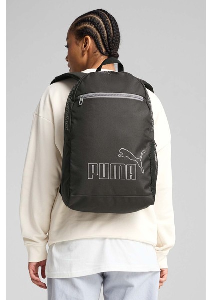 PHASE Backpack II PU Siyah Erkek Sırt Çantası