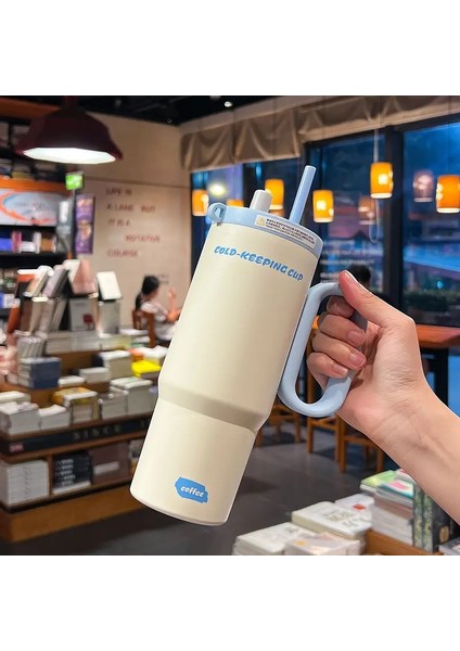 720ML Termos Kahve Kupası 316 Kalıp Çift Duvarlı Paslanmaz Çelik Yalıtım Kupası Soğuk Araç Seyahat Mugkapakite: 720ML/RENK: C (Yurt Dışından)