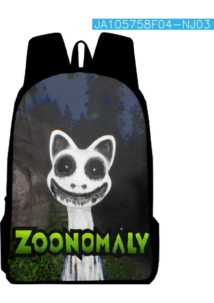 Hip Hop Gençlik Komik Yeni Zoonomaly Öğrenci Okul Çantaları Dizüstü Bilgisayar Sırt Çantaları 3D Baskılı Oxford Su Geçirmez Erkekler/kız Seyahat Çantaları Renk: Clear (Yurt Dışından)