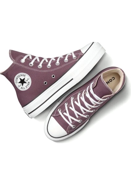 CHUCK TAYLOR ALL STAR LIF Bordo Kadın High Sneaker