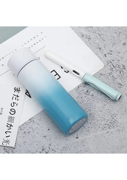 150ML Mini Termos Şişe Kahve Vakum Şişeler Kupası Küçük Kapasite Taşınabilir Paslanmaz Çelik Seyahat Içecek Su Şişesi Termozları Kapasite: 150ML/RENK: Mavi A (Yurt Dışından)