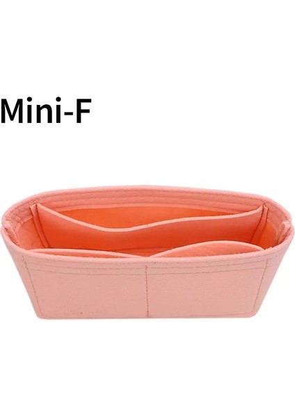 Longchamp Için Çanta Organizatörü Küçük Tote Çanta Toymulu Çanta Depolama Sonu Iç Çanta Astar Çanta E Organizatör Uygun Mini Boy Boyu: Pembe- Fermuar Çantası Yok (Yurt Dışından)