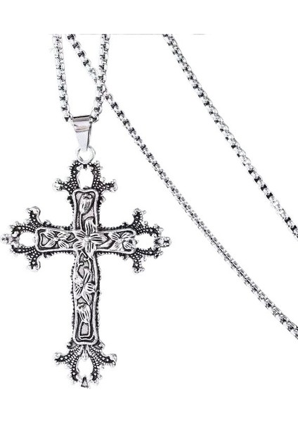 Vintage Elmas Kolye Haç Kolye Haç Kolye (2 Adet) 6.6*4cm (Yurt Dışından) fiyatları