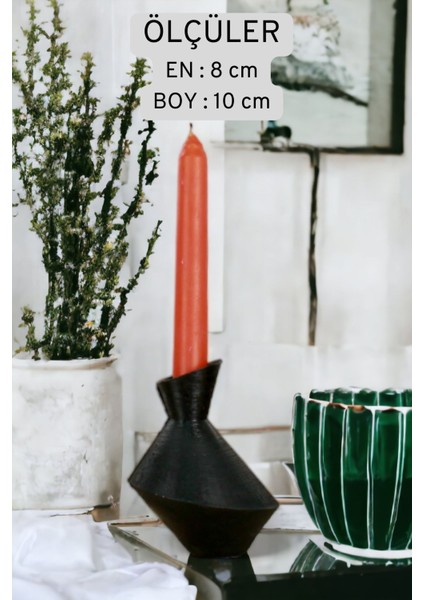 Şamdan Mumluk Dekoratif Mumluk Tealight Mumluk Model 23 Ikili Mumluk indirimleri