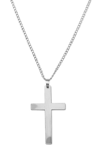 Yaz Kişiselleştirilmiş Haç Kolye Incil Dini Inanan Mücevher Trend Marka Erkek Kolye (Yurt Dışından)